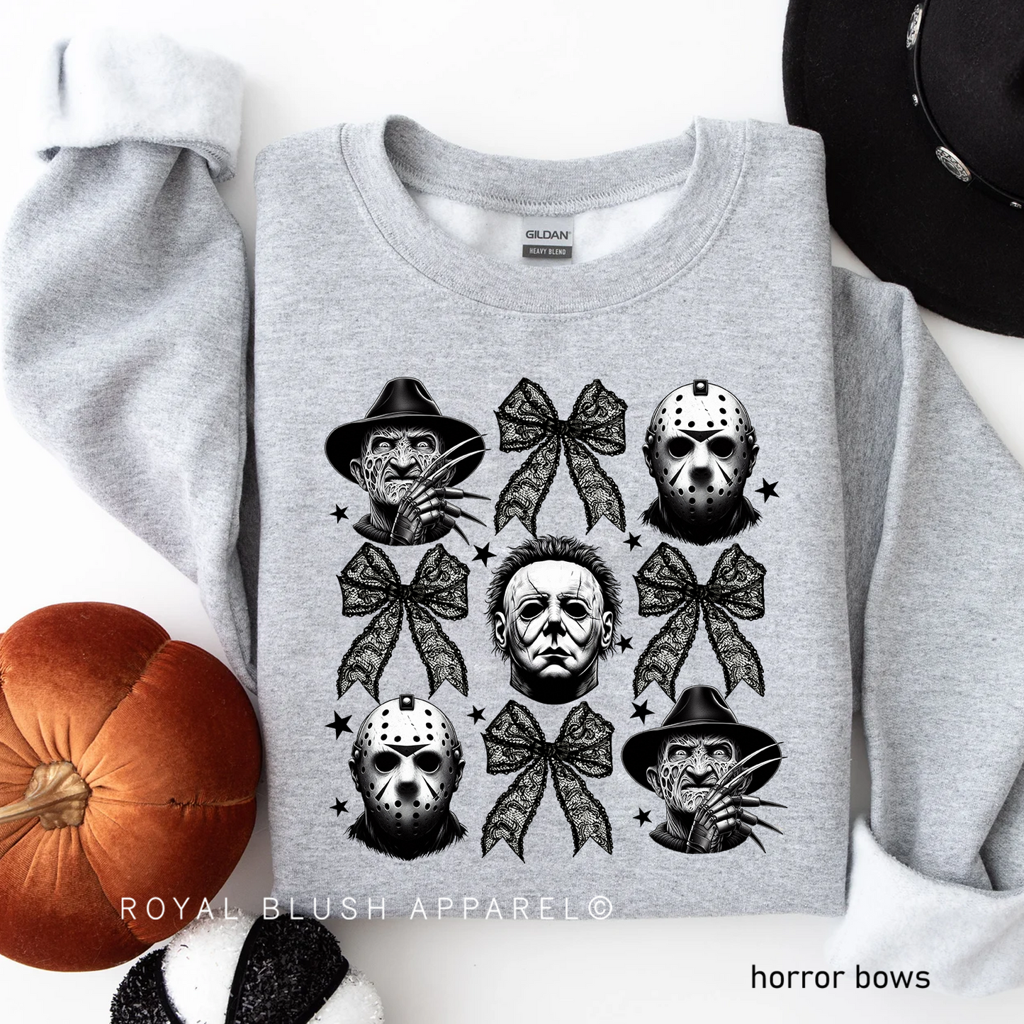 Horror Bows - RBA Spooky Vibes Crewnecks 2024