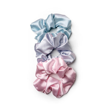 Lemon Lavender - Mane Squeeze Oversized Satin Scrunchie Set of 3