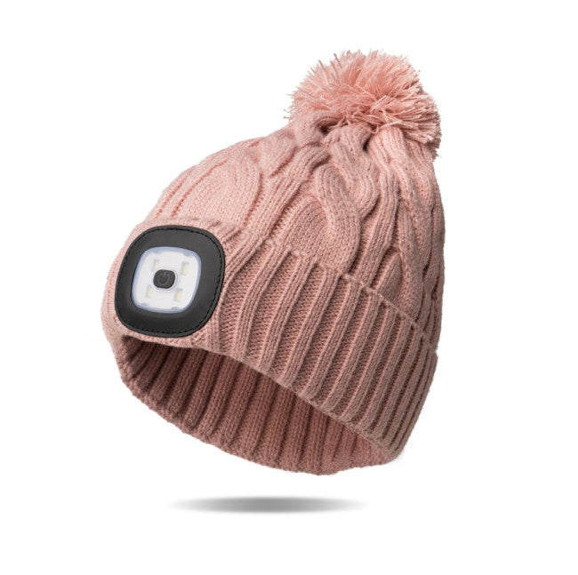 Night Scope - Nova Collection Rechargeable LED Pom Hat