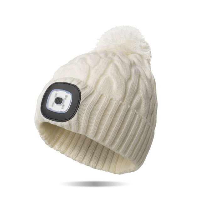 Night Scope - Nova Collection Rechargeable LED Pom Hat