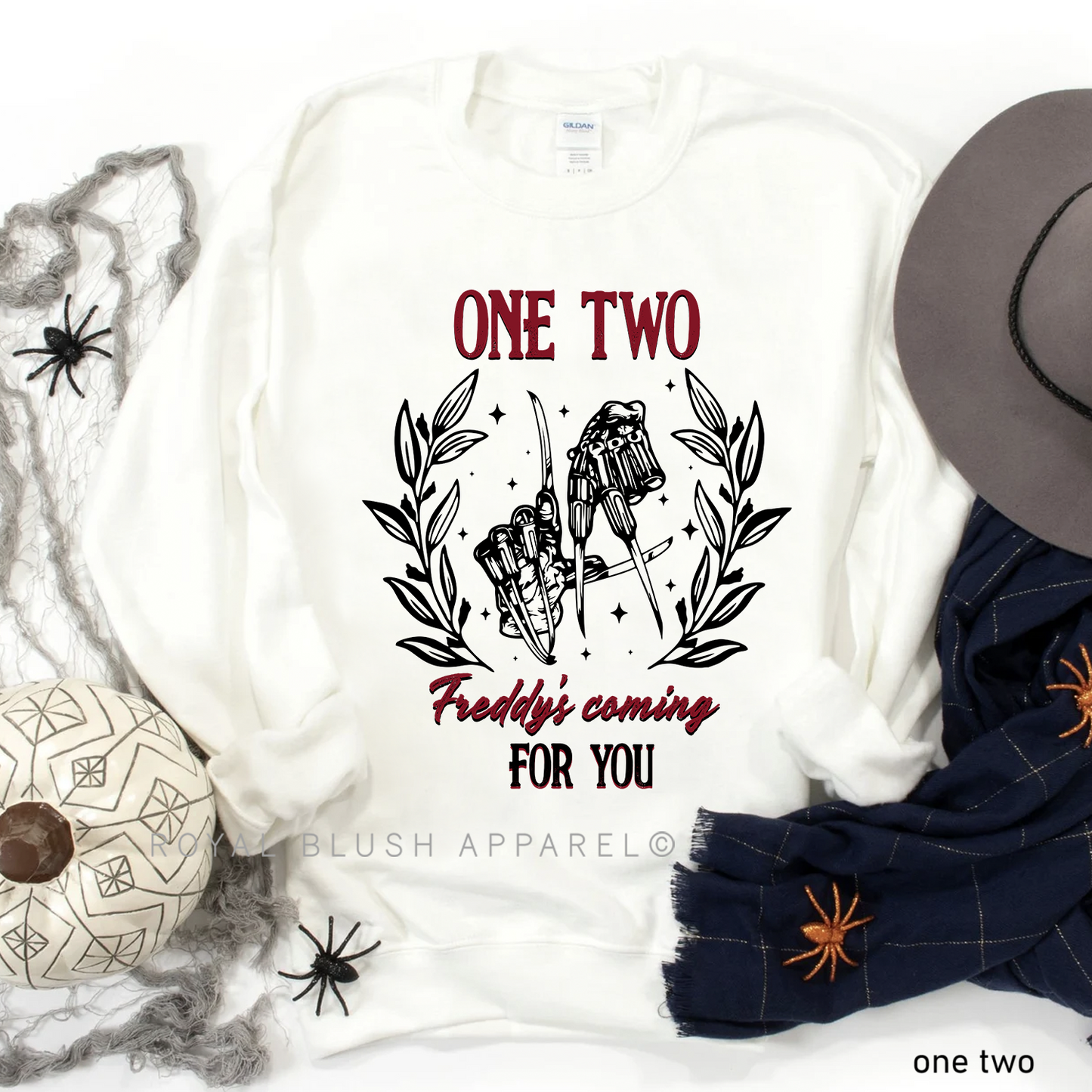 One Two - RBA Spooky Vibes Crewnecks 2024