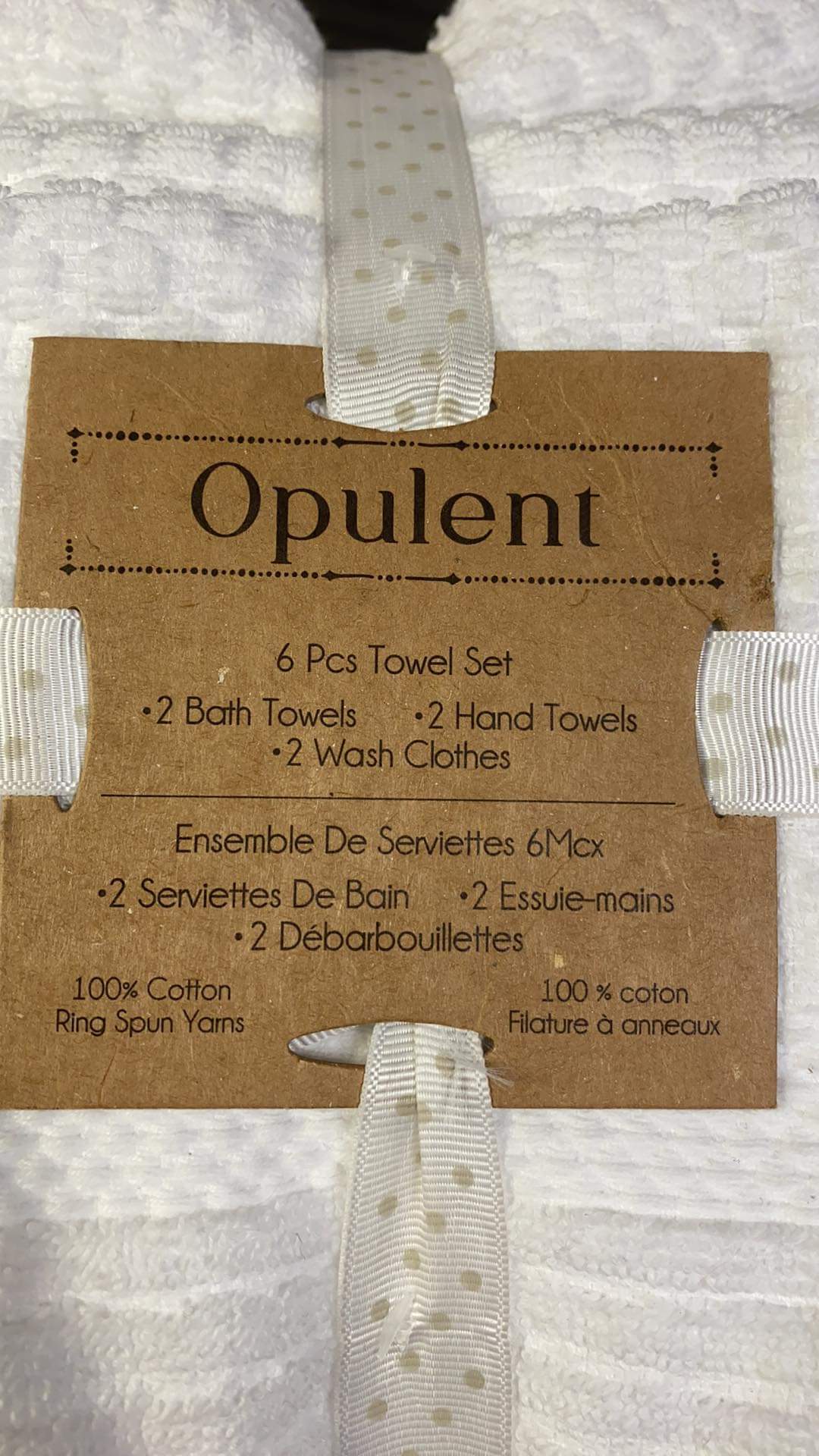 Opulent 6pc Towel Set