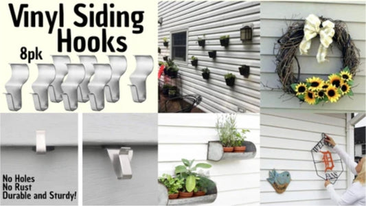 Vinyl Siding Hooks 8-Pack