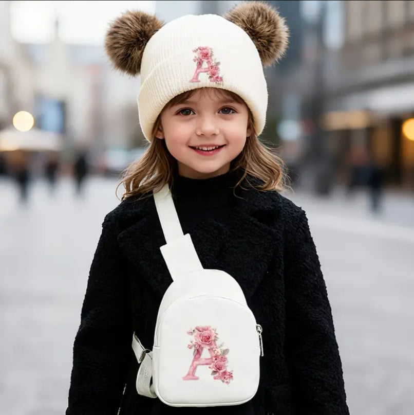 2pc Toque & Crossbody Bag