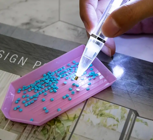Light Up Diamond Dot Pen