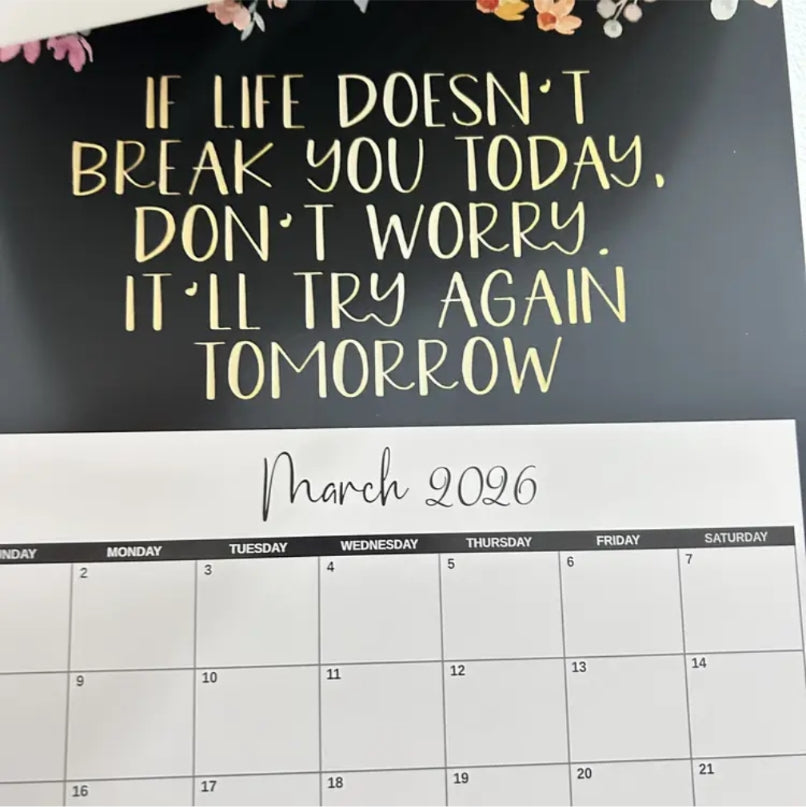 2026 Inspirational Calendar