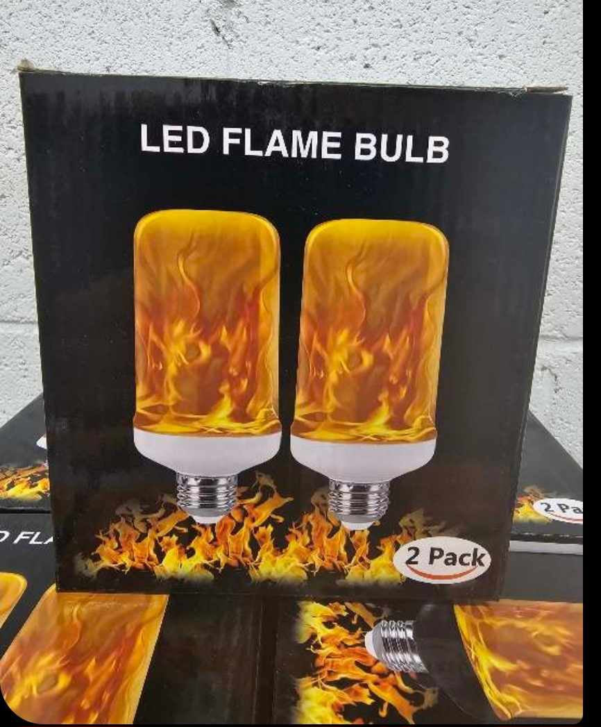 2pc Flame Bulb