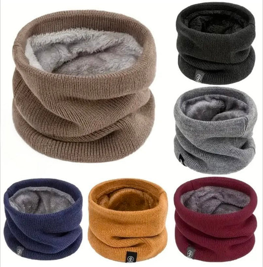 Solid Pattern Neck Warmers
