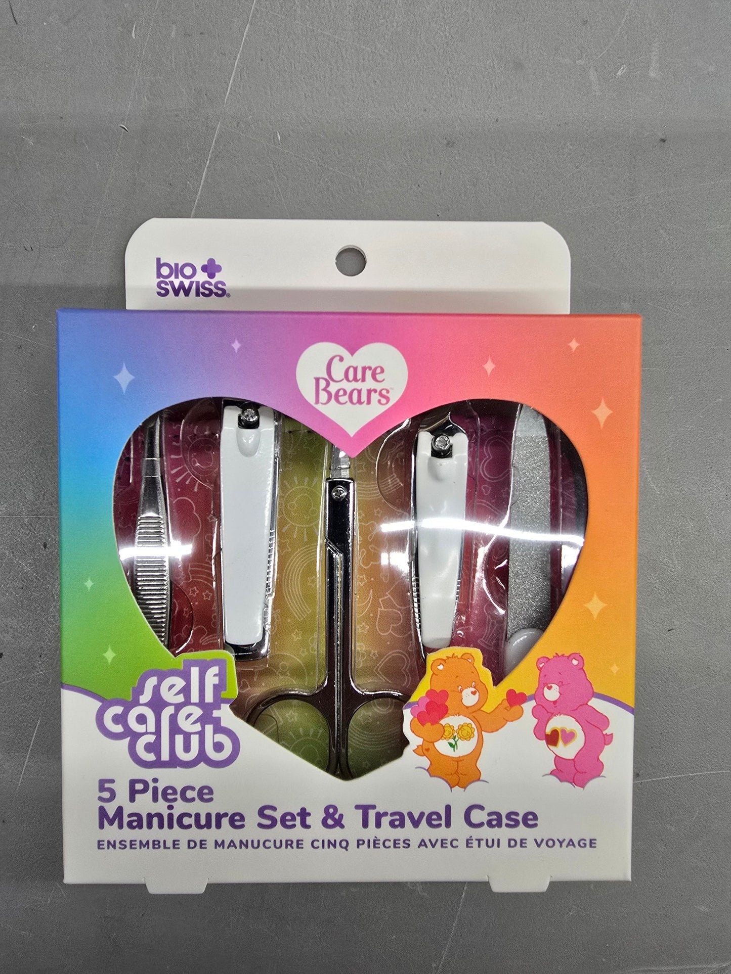 Care Bear 5pc Manicure Set & Travel Case