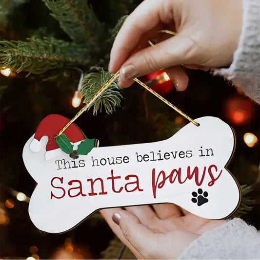 "This House Believes In Santa Paws"