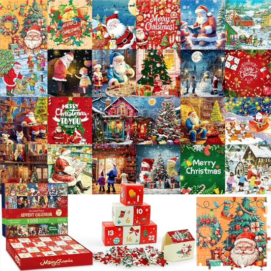 1008 piece Christmas advent puzzle #1