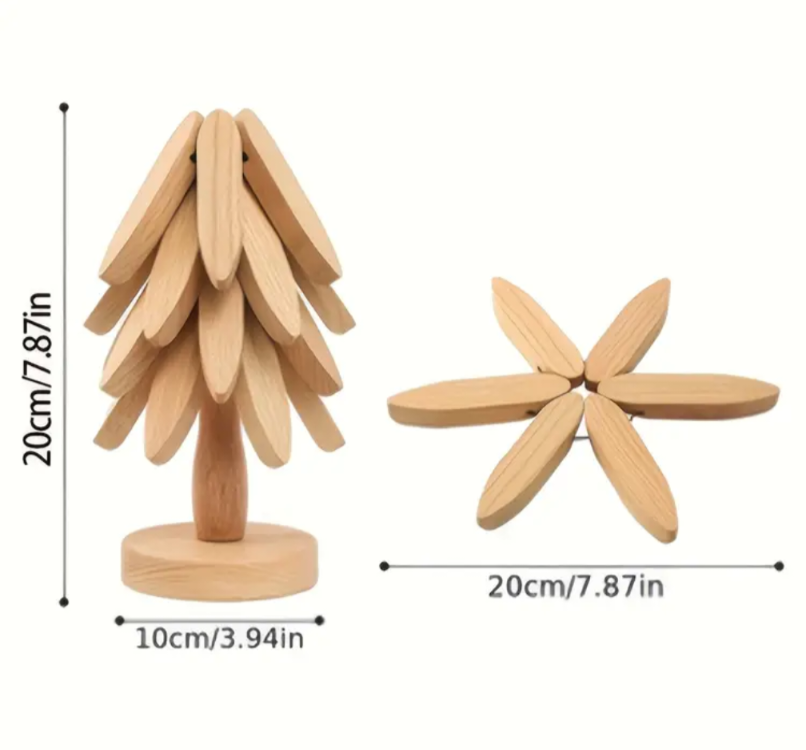 Wooden Tree Trivet