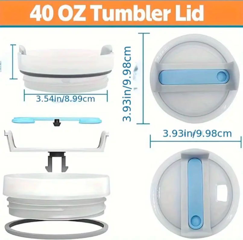 40 oz tumbler Lid