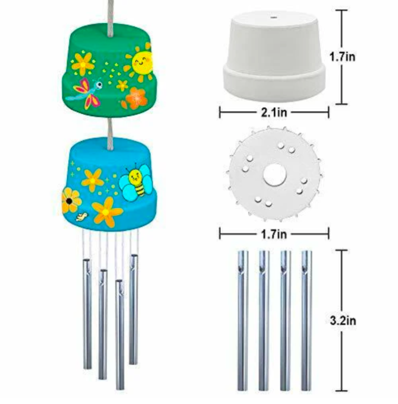 DIY 2 Pack Windchime Kit