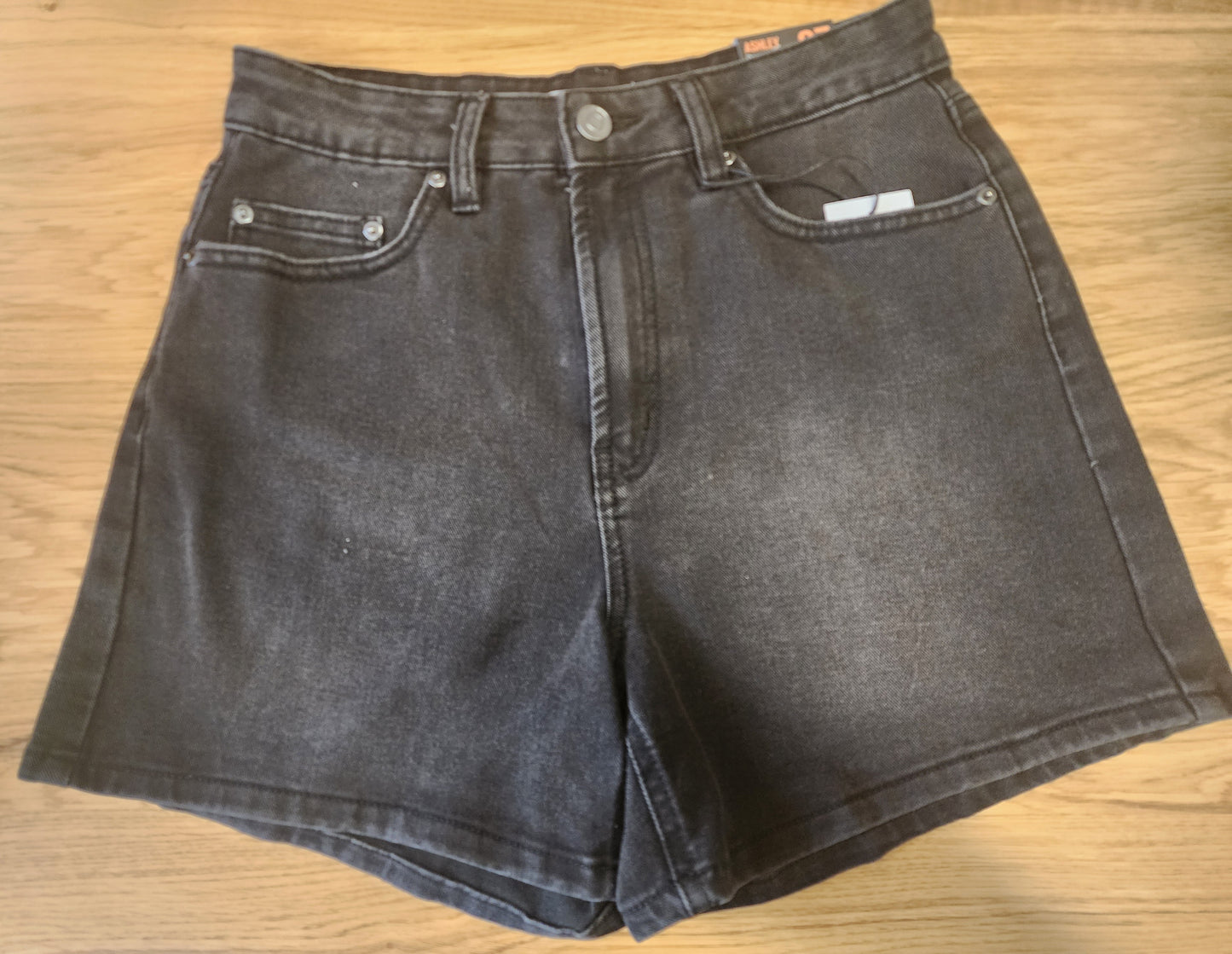 Devoted Ashley Black Jean Shorts