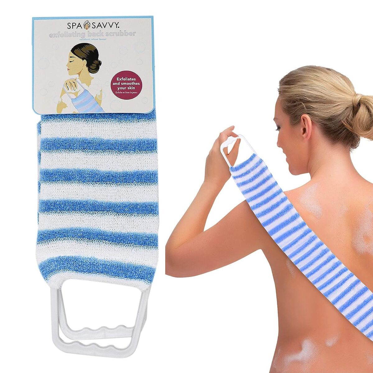 SpaSavvy Exfoliating Back Scrubber