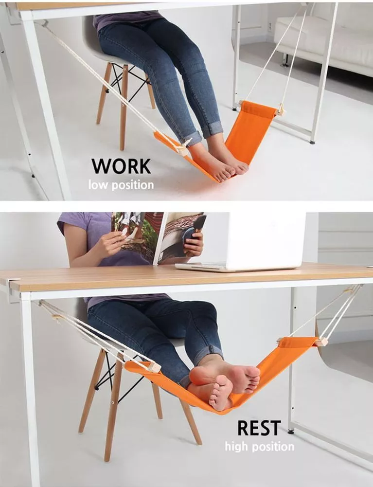 Foot Hammock for Under Desk