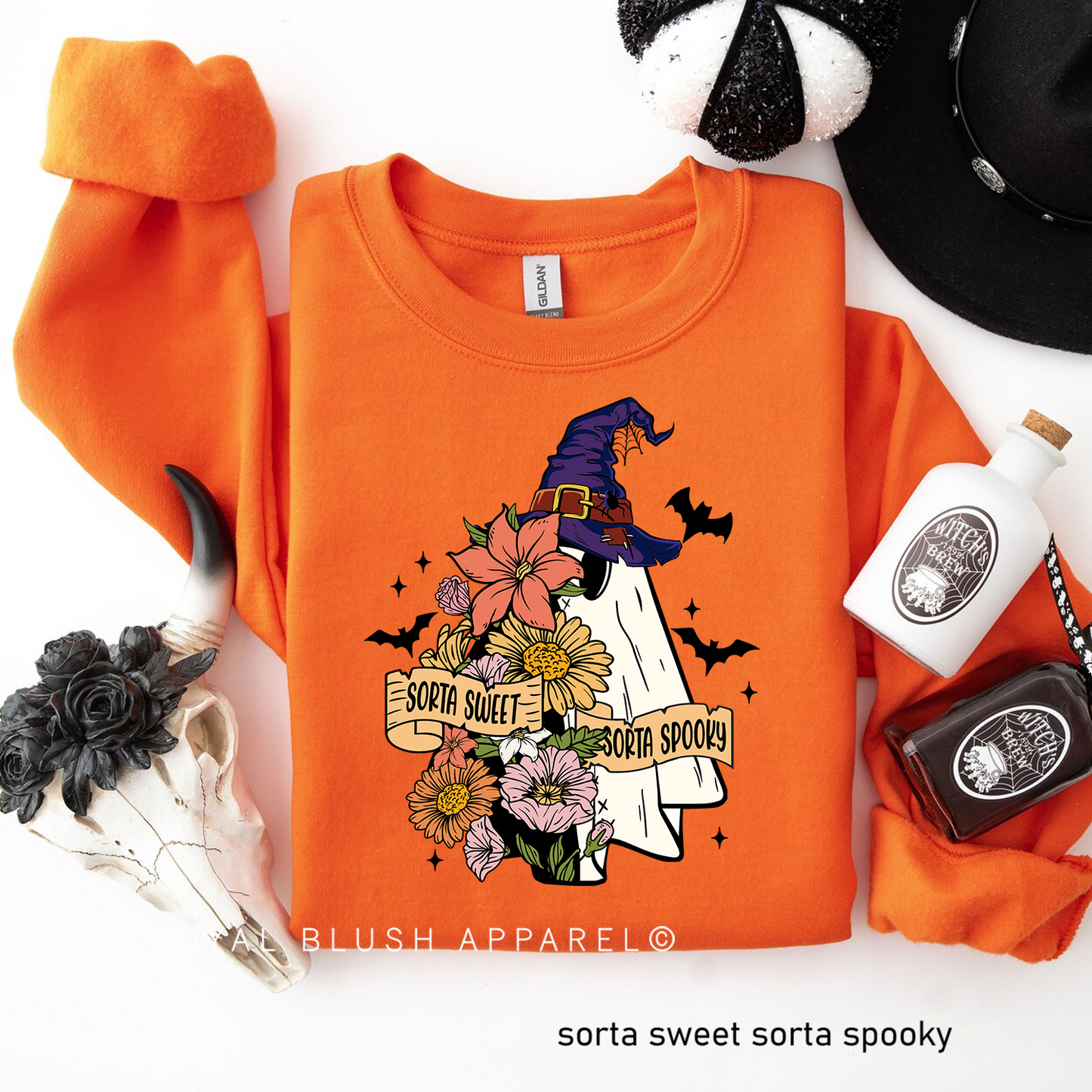 Sorta Sweet Sorta Spooky - RBA Spooky Vibes Crewnecks 2024