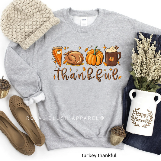 Turkey Thankful - RBA Spooky Vibes Crewnecks 2024