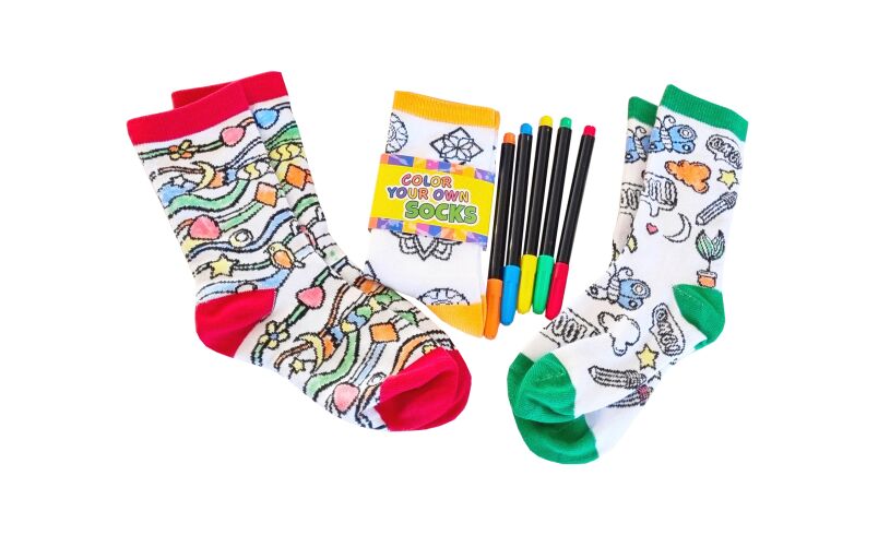 Color Your Own Socks