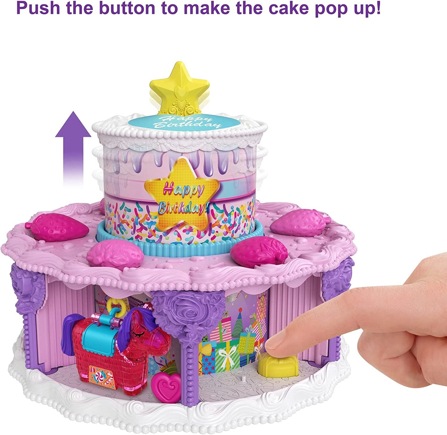 Polly Pocket Birthday Cake Countdown