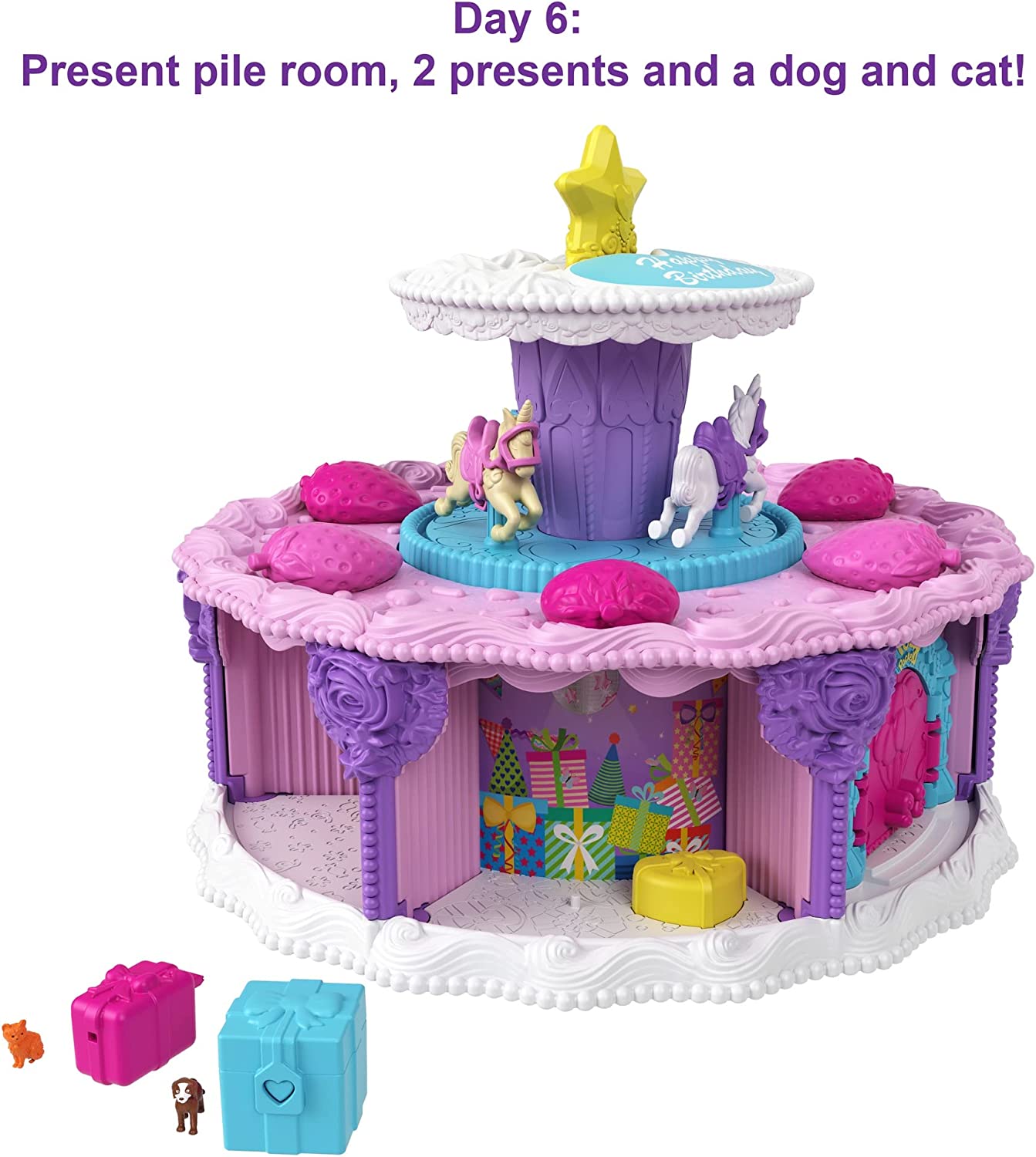 Polly Pocket Birthday Cake Countdown