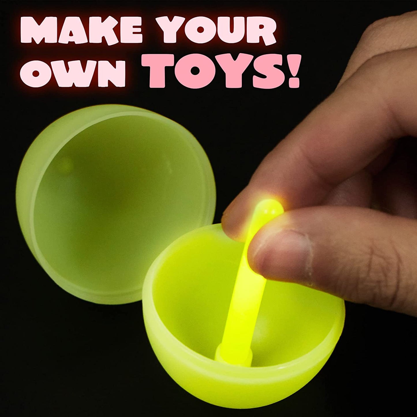 6pk Glow Stick Easter Eggs