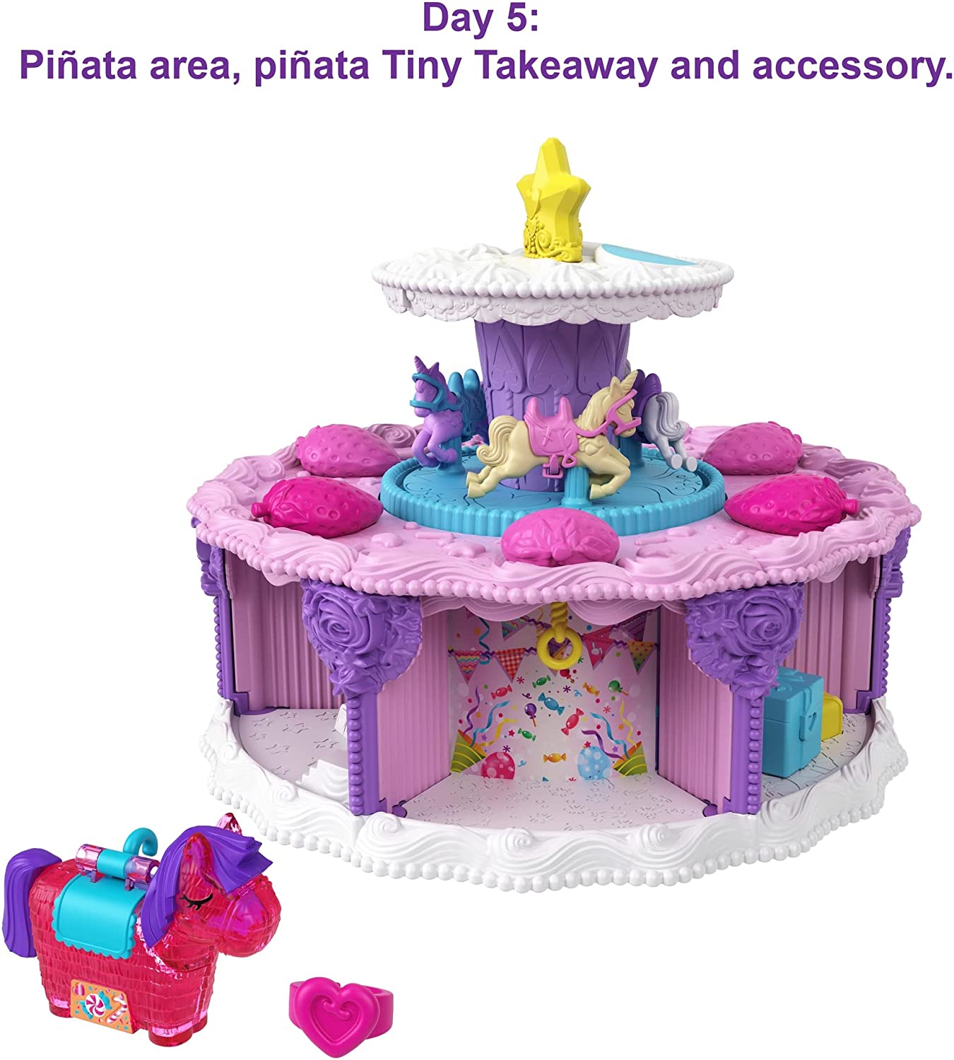 Polly Pocket Birthday Cake Countdown