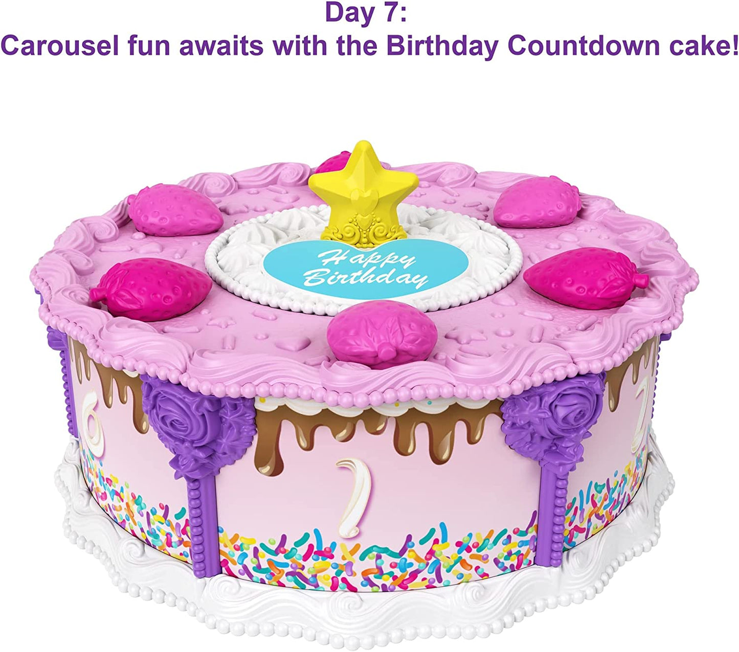 Polly Pocket Birthday Cake Countdown