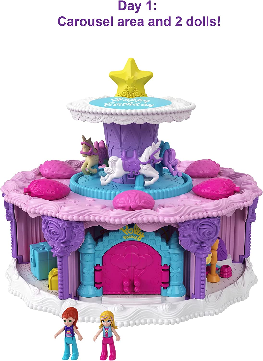 Polly Pocket Birthday Cake Countdown