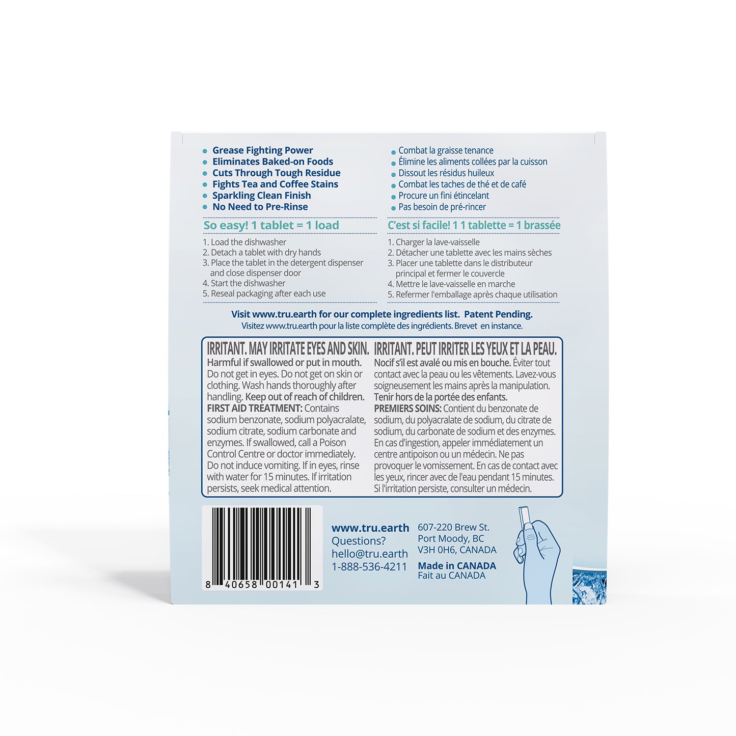 Tru Earth Dishwasher Detergent Tablets - 30 Loads