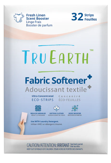 Fabric Softener⁺ Eco-Strips - Fresh Linen - 32 Loads