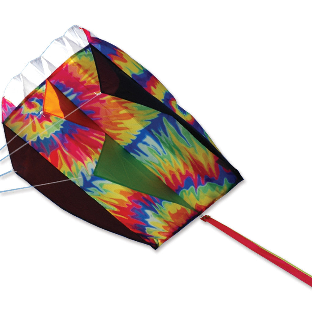 TIE DYE POUCH PARAFOIL KITE