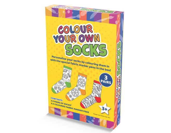 Color Your Own Socks